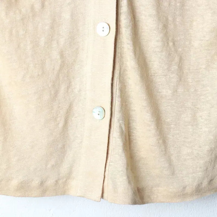 [BUNJANG] Massimo Dutti Linen Knit Cardigan / W(XS-M) 마시모두띠 니트 반팔 가디건 린넨 마-1860D