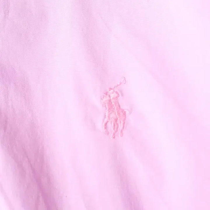 [BUNJANG] Polo Ralph Lauren Pink Short Sleeve Shirt / W(S) 폴로 랄프로렌 반팔 카라 티셔츠 셔츠 남방 핑크-1860F