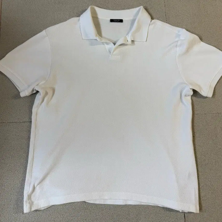 [BUNJANG] (상태굿굿)마시모뚜띠 Massimo Dutti 화이트 폴로티(L,100- / (상태굿굿)마시모뚜띠 Massimo Dutti 화이트 폴로티(L,100-