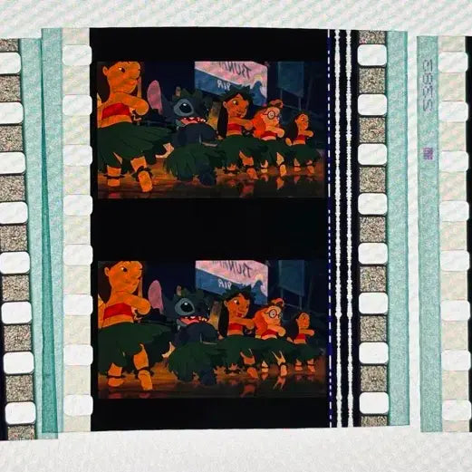 [BUNJANG] Lilo &amp; Stitch Film Cut 6 Sheets / 릴로와 스티치 필름컷 6매 / 영화 필름