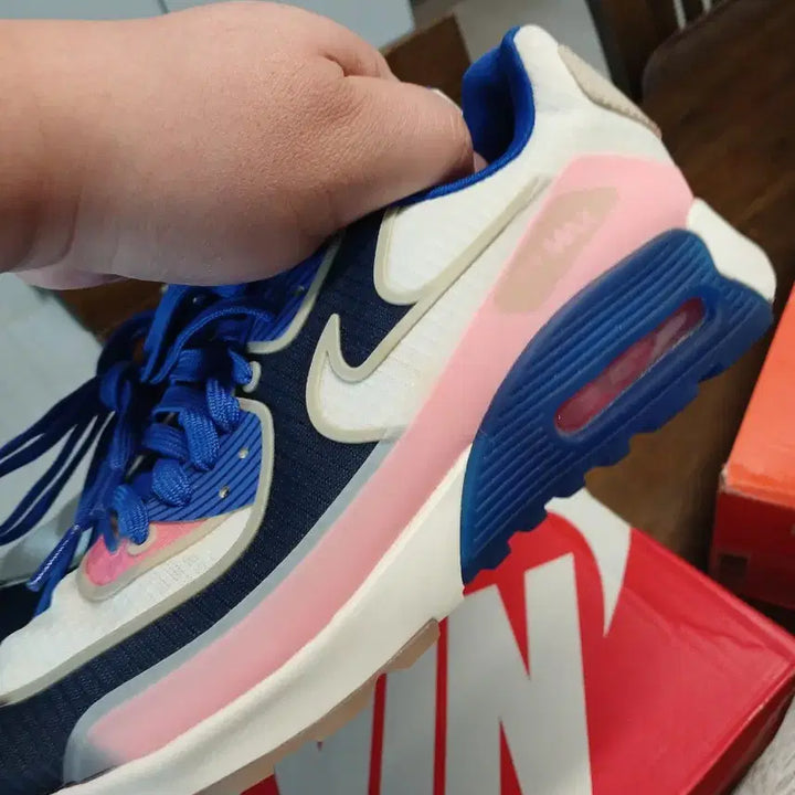 [BUNJANG] Nike Air Max Sneakers (Blue/White) / 나이키 에어맥스 운동화 블루/화이트