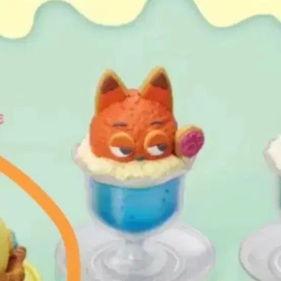 [BUNJANG] Disney Zootopia Nick Wilde Cream Soda Mascot Gacha / 디즈니 주토피아 닉 와일드 크림소다 마스코트 가챠