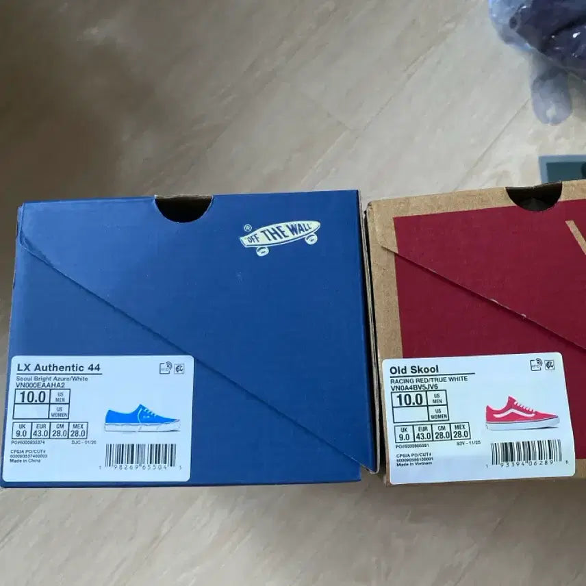 [BUNJANG] Vans Old Skool Red Sneakers (US 10) / (미개봉) 반스 올드스쿨 레드 (280)