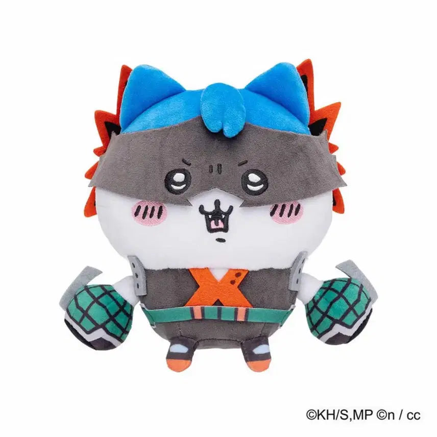 [BUNJANG] My Hero Academia x Chiikawa Katsuki Bakugo Hachiwara Plush (20cm) / 히로아카 치이카와 콜라보 바쿠고 하치와레 누이 20cm