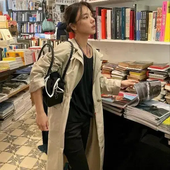 [BUNJANG] Freshlabel Monet Trench Coat / 프레쉬라벨 모네트렌치