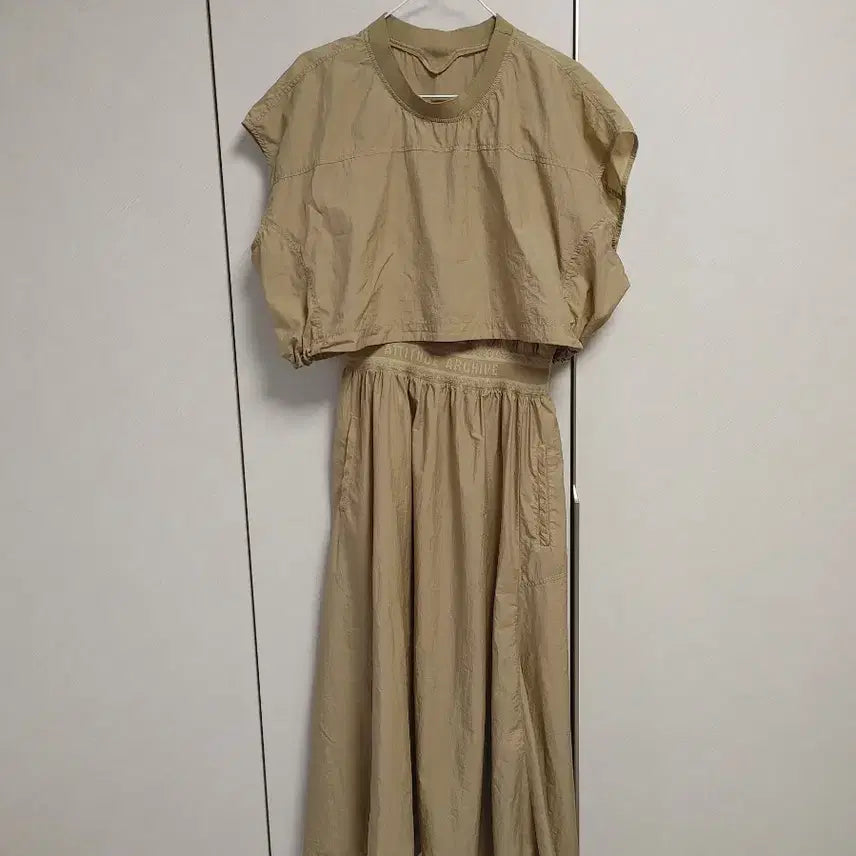 [BUNJANG] System Basrak Long Dress / 한섬 시스템 바스락 롱원피스