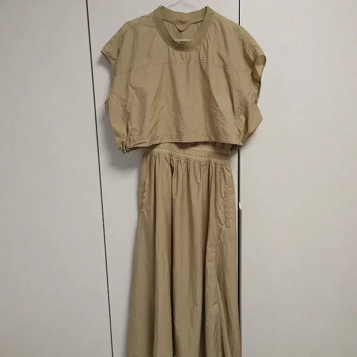 [BUNJANG] System Basrak Long Dress / 한섬 시스템 바스락 롱원피스