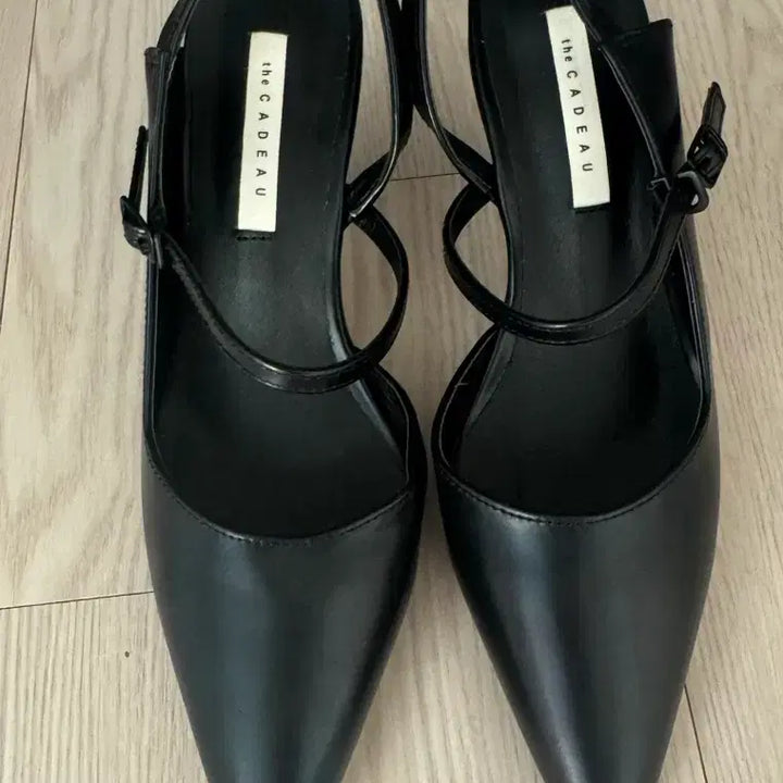 [BUNJANG] Liv Slingback Heels Black 240 / 리브슬링백힐 블랙 240