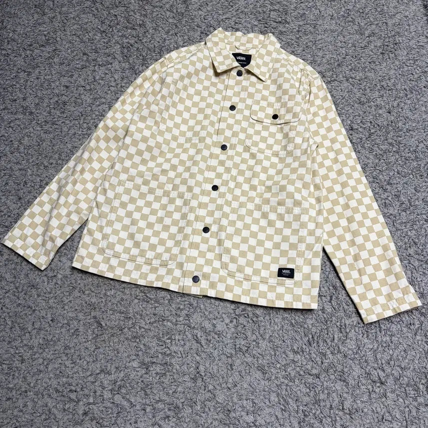 [BUNJANG] Vans Checkerboard Work Jacket / 반스 체커보드 자켓