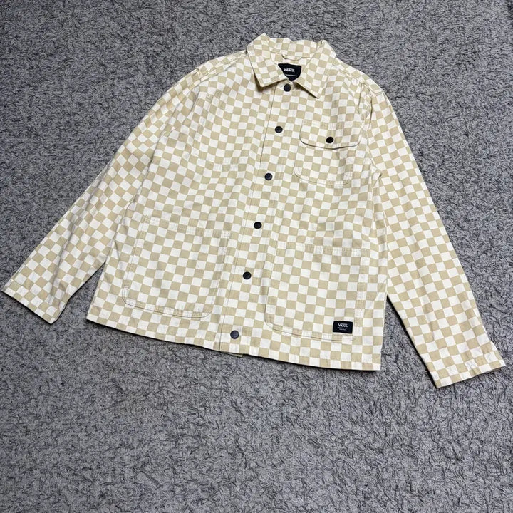 [BUNJANG] Vans Checkerboard Work Jacket / 반스 체커보드 자켓