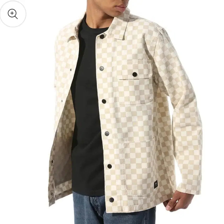 [BUNJANG] Vans Checkerboard Work Jacket / 반스 체커보드 자켓