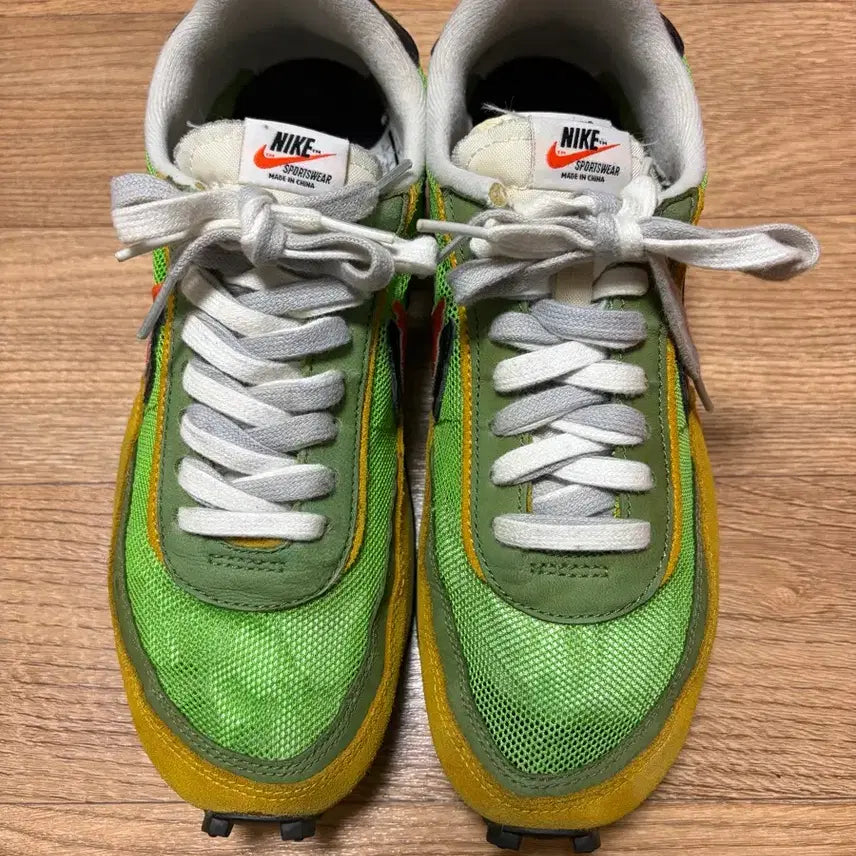 [BUNJANG] Nike x Sacai LD Waffle Green Sneakers / 270)나이키x사카이 LD와플 그린 스니커즈