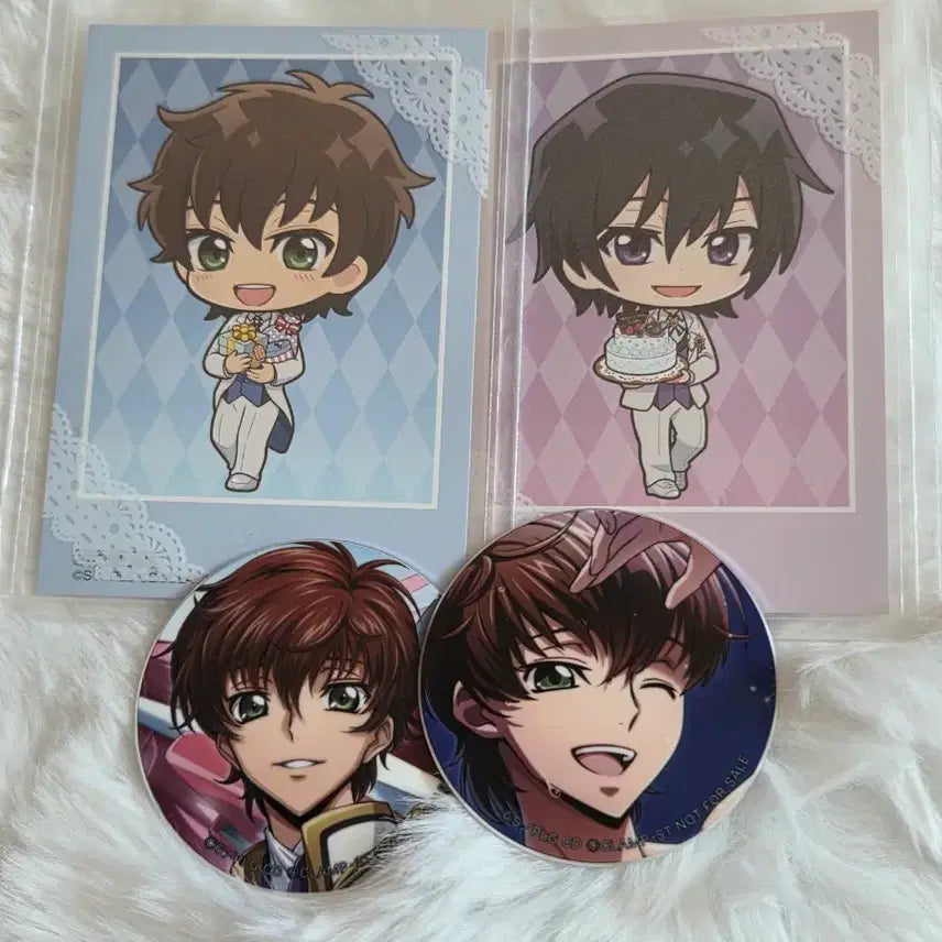 [BUNJANG] Code Geass Lelouch of the Rebellion Suzaku Birthday Bundle Set / 코드기어스 반역의를르슈 스자쿠 생일굿즈일괄