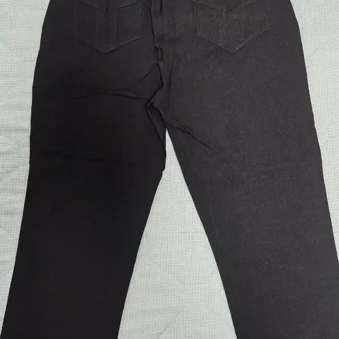[BUNJANG] et SATIN Black Cropped Slacks (24-inch Waist) / et SATIN 블랙 7부 바지 24인치 새상품