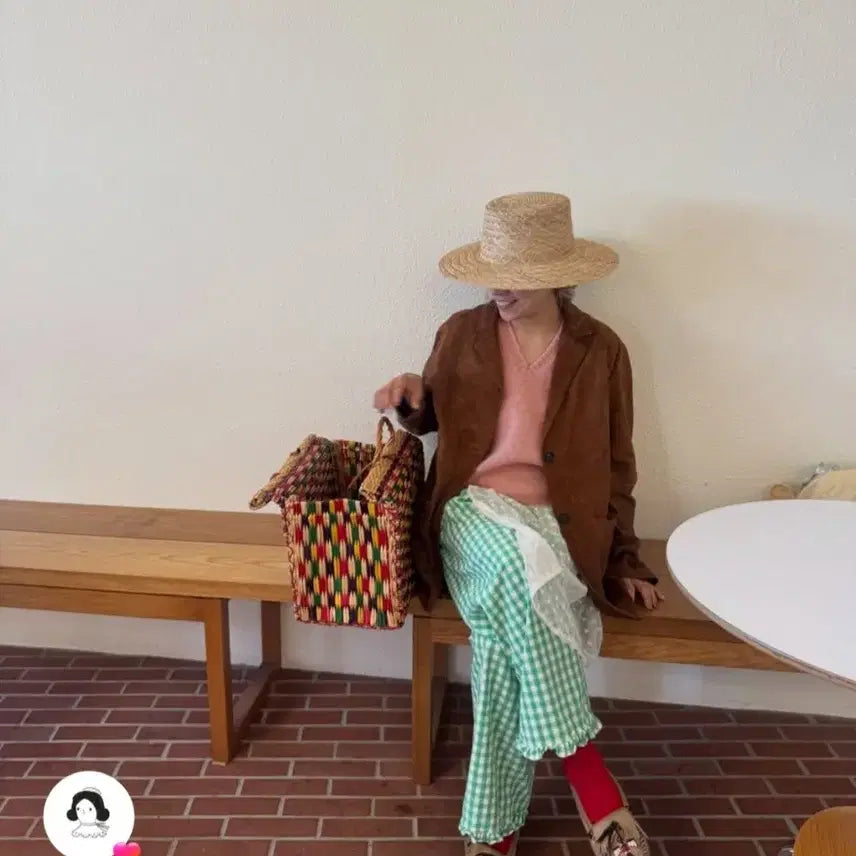 [BUNJANG] Soaevryone Checkered Pants / 소애브리원 연체크바지
