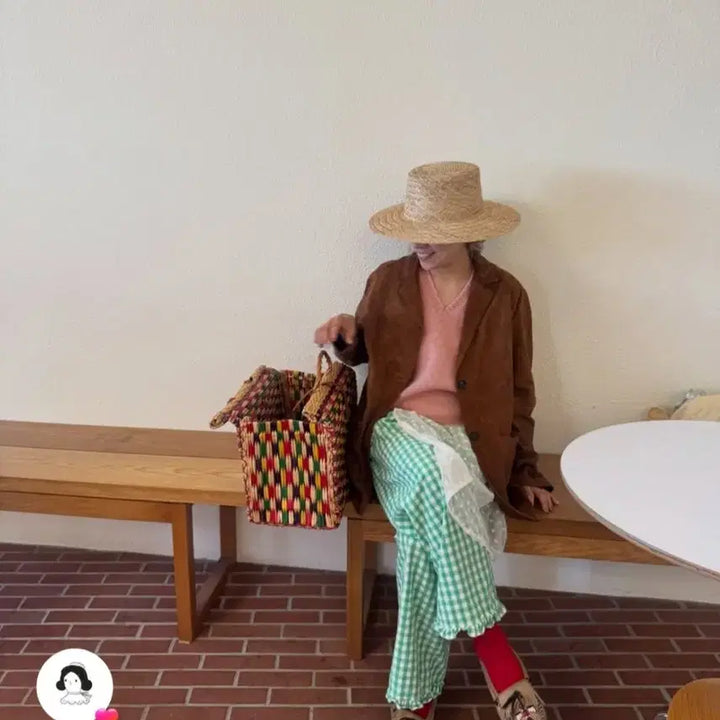 [BUNJANG] Soaevryone Checkered Pants / 소애브리원 연체크바지