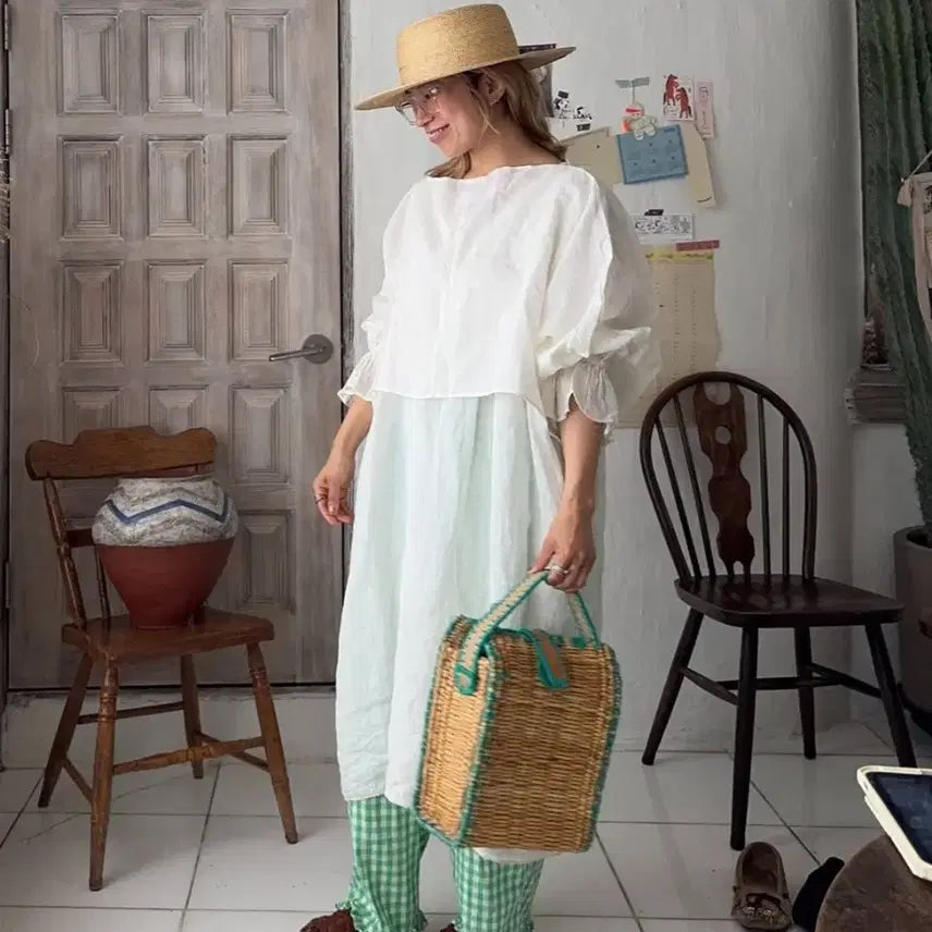 [BUNJANG] Soaevryone Checkered Pants / 소애브리원 연체크바지