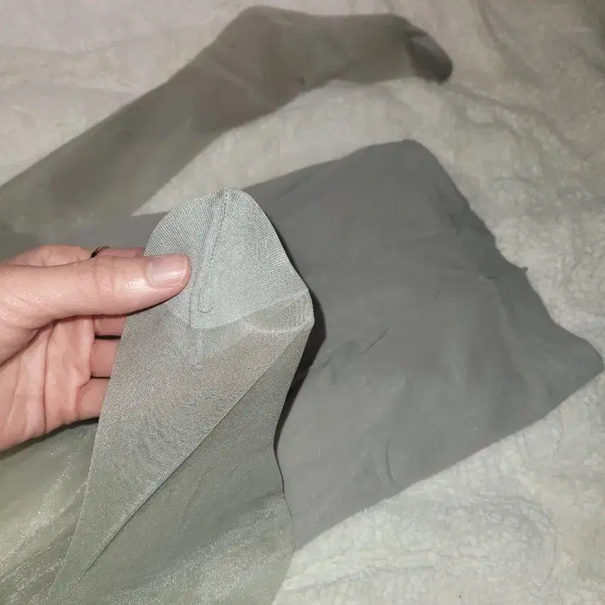 [BUNJANG] MILKYAGE Gray Silk Pantyhose / 일본 MILKYAGE 스타킹 그레이실크 팬티스타킹 새상품 3장