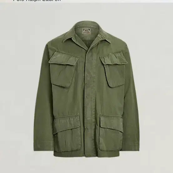 [BUNJANG] Polo Ralph Lauren Ripstop Fatigue Jacket / 폴로 립스탑 퍼티그 자켓 L