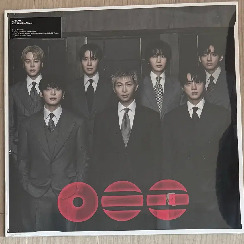 [BUNJANG] BTS Arirang Standard Vinyl LP Group / bts 아리랑 스탠다드 바이닐 LP 단체