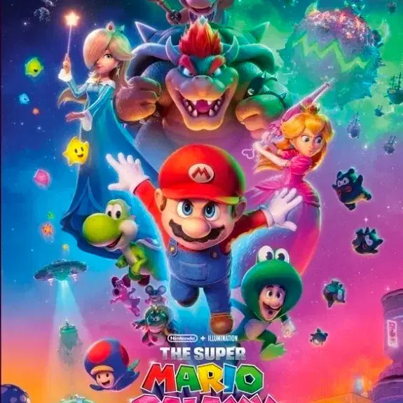 [BUNJANG] Super Mario Galaxy Dolby Poster / 슈퍼마리오 갤럭시 돌비포스터