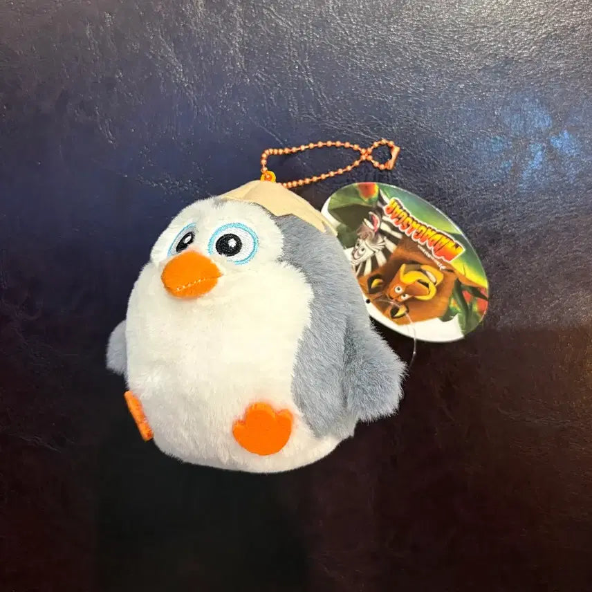 [BUNJANG] Madagascar Penguin Plush Keyring / (미사용 9cm) 마다가스카 펭귄 인형 키링
