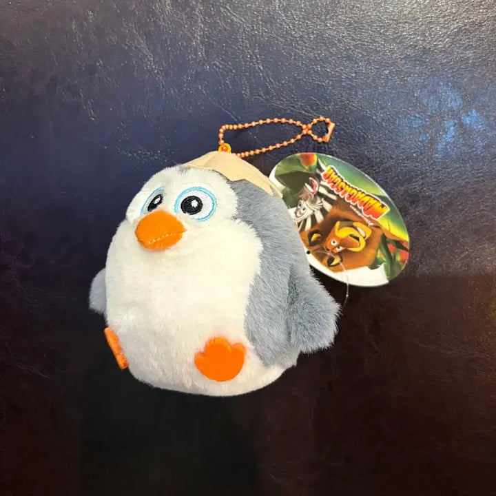[BUNJANG] Madagascar Penguin Plush Keyring / (미사용 9cm) 마다가스카 펭귄 인형 키링