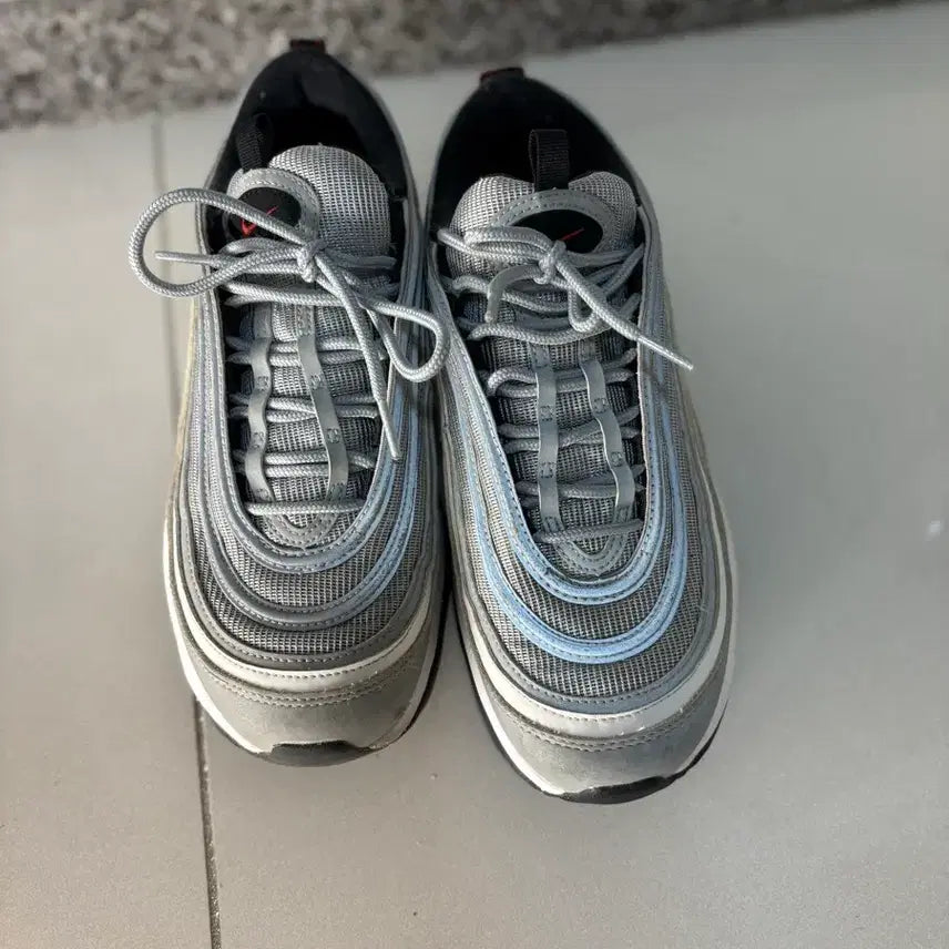 [BUNJANG] Nike Air Max 97 Golf Shoes Silver 255mm / 나이키 골프화 에어맥스 97 실버 255