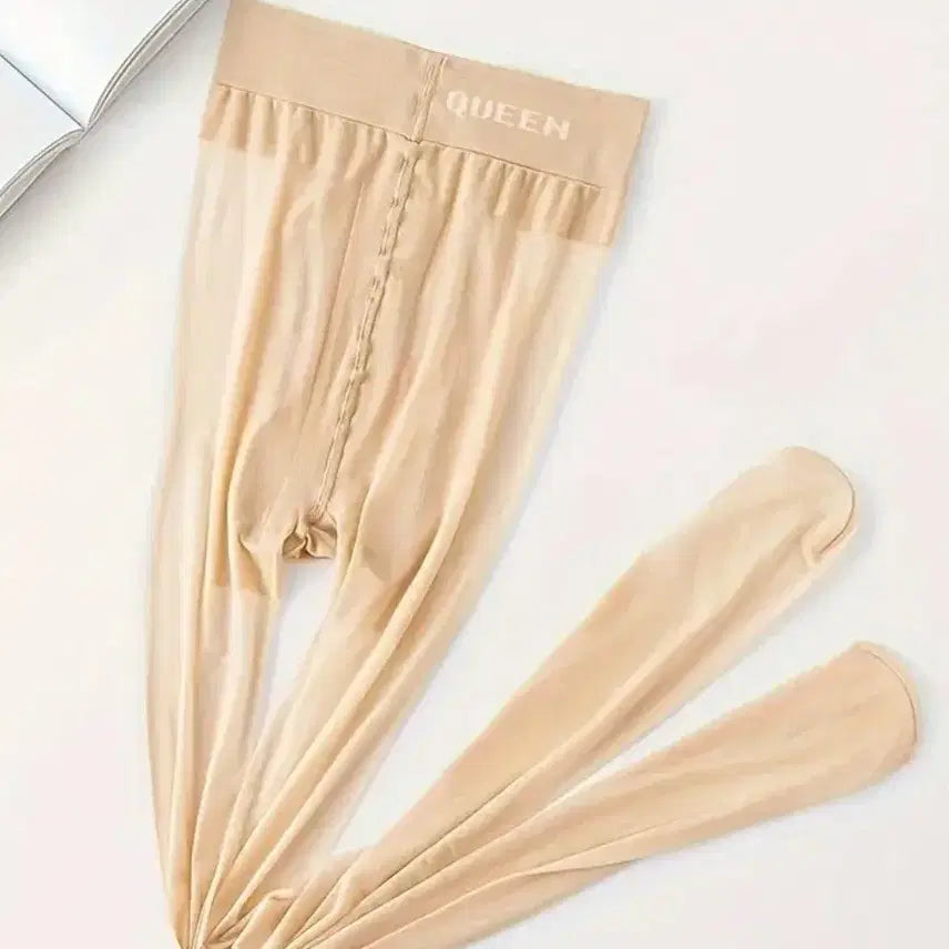 [BUNJANG] QUEEN Beige T-Line Sheer Pantyhose / 미국QUEEN 퀸 베이지 보정 티라인 시스루 고급라인 팬티스타킹
