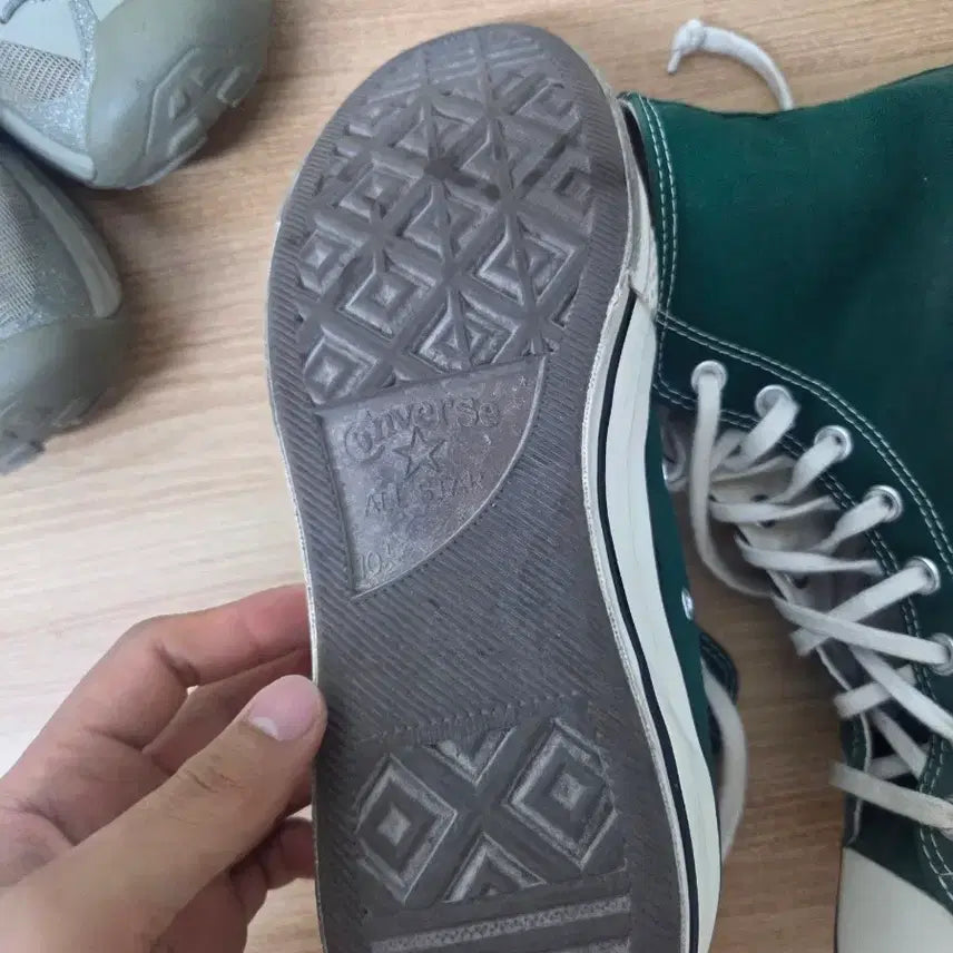 [BUNJANG] Converse Chuck Taylor 70s Amazon Green High Sneakers / [290]컨버스 척테일러 70s 아마존 그린 하이 스니커즈
