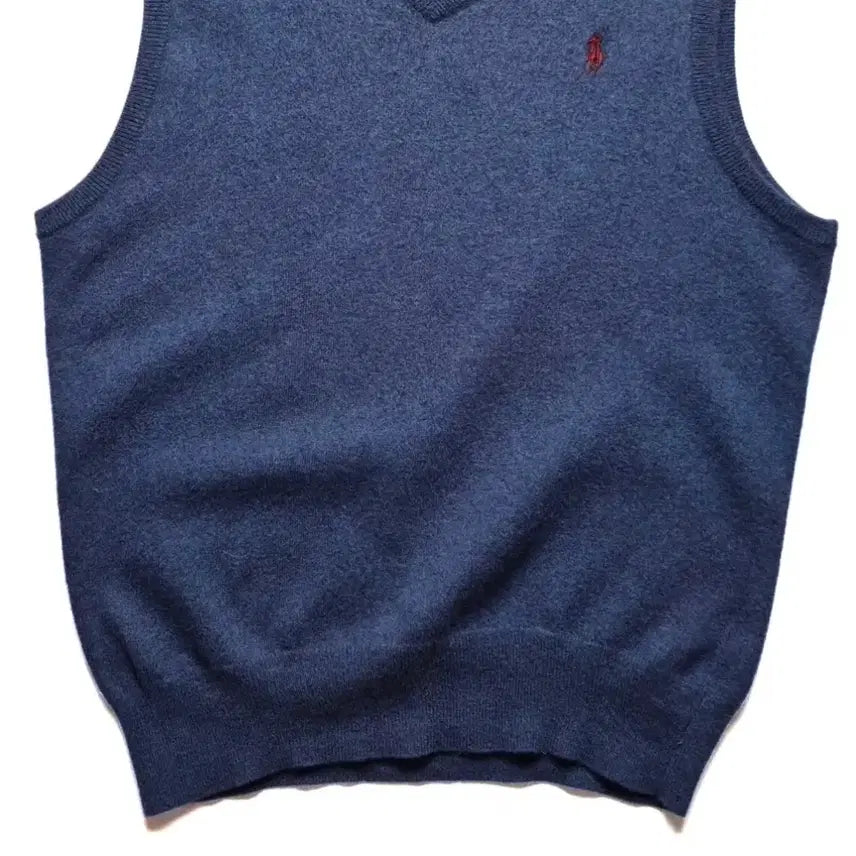[BUNJANG] Polo Ralph Lauren Knit Vest Navy / 폴로 랄프로렌 니트 조끼 네이비