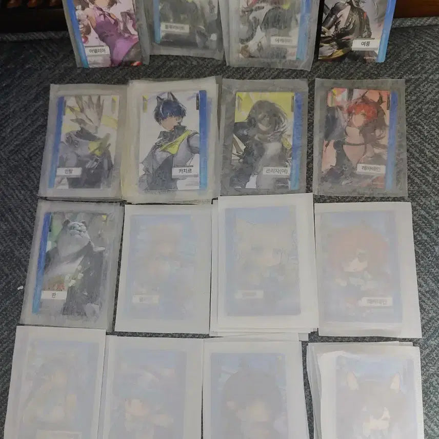 [BUNJANG] Arknights ENDFIELD GS25 Photocard &amp; Ttibuseel / 7월2일 버전 엔드필드 포토카드, 띠부씰 팝니다. 명일방주 gs25
