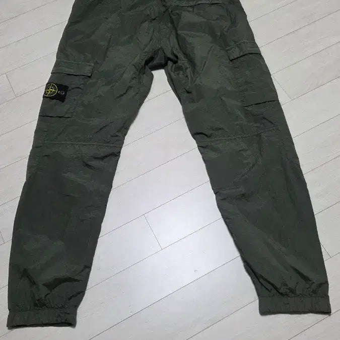 [BUNJANG] Stone Island Seersucker Jogger Pants Olive / 스톤아일랜드 SS  시어서커조거팬츠 34 사이즈 올리브
