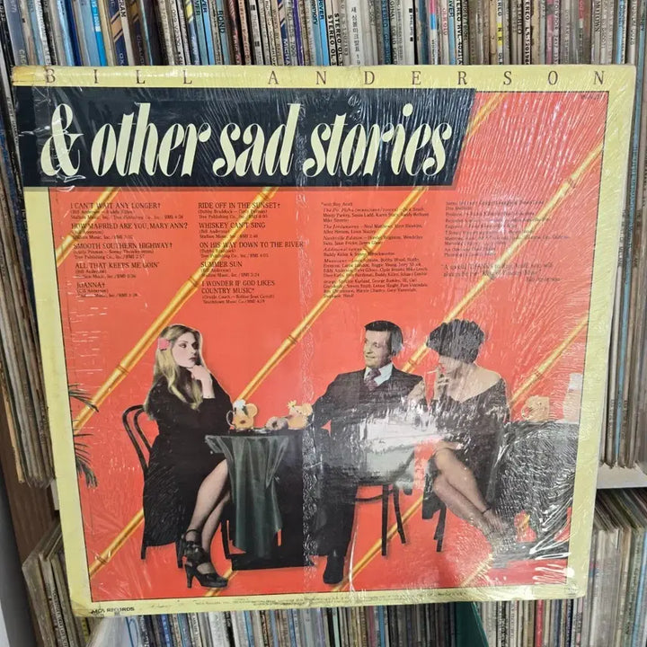 [BUNJANG] Bill Anderson &amp; Other Sad Stories LP Record (Mint Condition) / 빌 앤더슨 &amp; other sad stories LP판 민트급