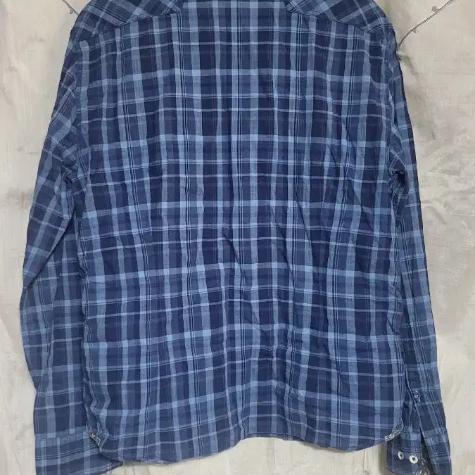 [BUNJANG] Maestro Checkered Shirt (Size 110) / 시리즈 체크 셔츠 110사이즈