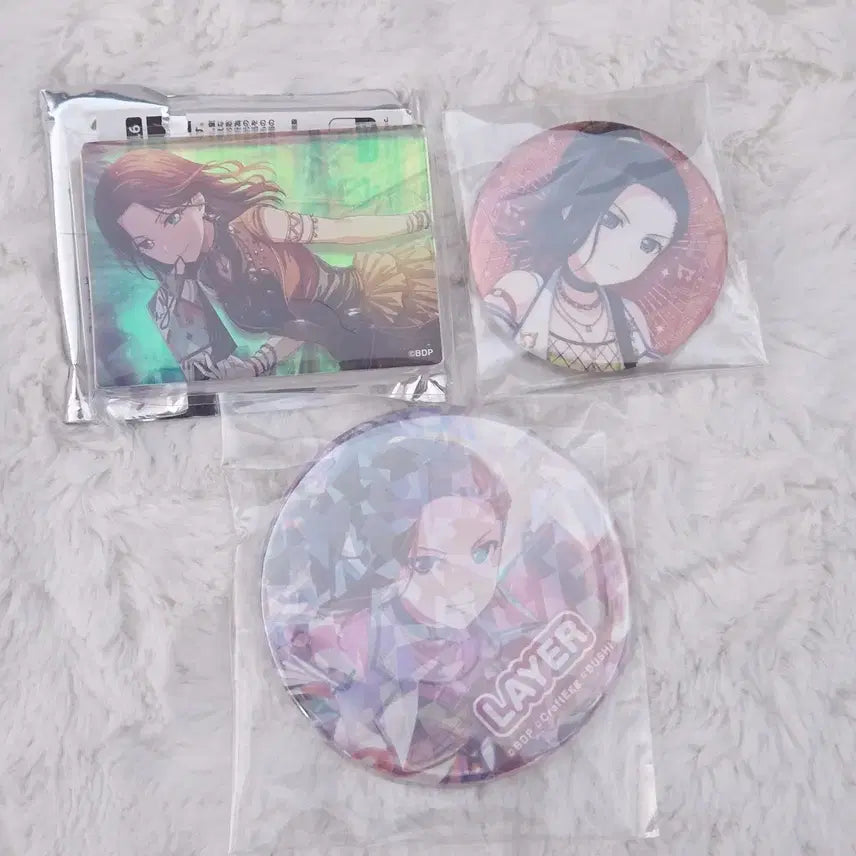 [BUNJANG] BanG Dream! RAE 레이야 Acrylic Block, Can Badge Bundle Set / 뱅드림 레이야 아크릴블럭 캔뱃지 빅캔뱃지 일괄