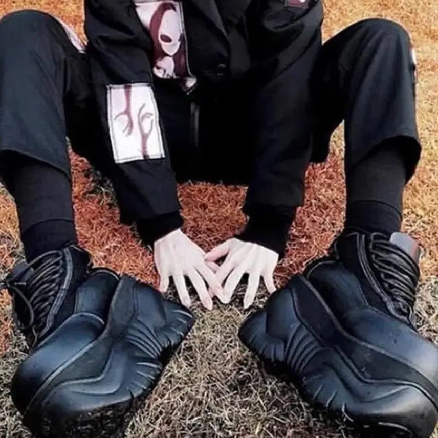 [BUNJANG] Demonia Platform Boots / 매입 ) Demonia 락샵 데모니아 박서 플랫폼