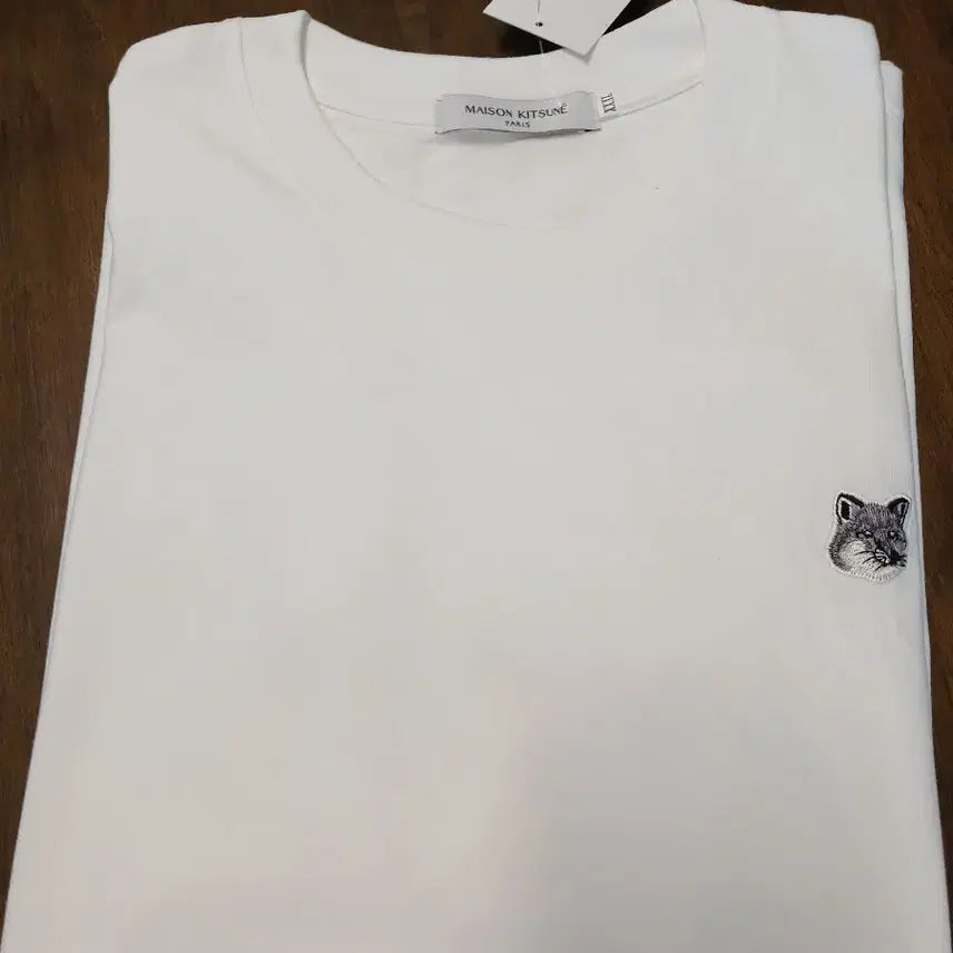 [BUNJANG] Maison Kitsune Fox Head T-shirt White / 메종키츠네 폭스헤드 반팔티 화이트