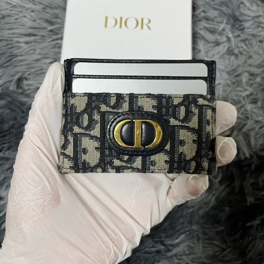 [BUNJANG] Dior Oblique Montaigne 30 Card Wallet / [풀구성]디올 오블리크 몽테인30 카드지갑