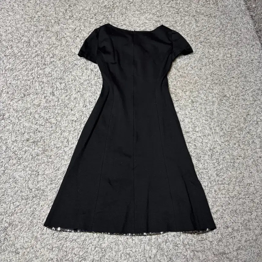 [BUNJANG] Moschino Sequin Black Dress / MOSCHINO 스팽글 블랙 원피스