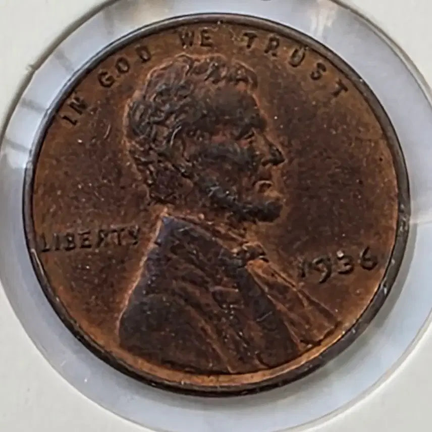 [BUNJANG] Lincoln 1936 Penny Set / 링컨 1센트 1936년도 3종 세트 미사용 페니