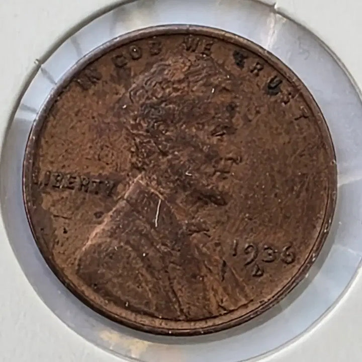 [BUNJANG] Lincoln 1936 Penny Set / 링컨 1센트 1936년도 3종 세트 미사용 페니