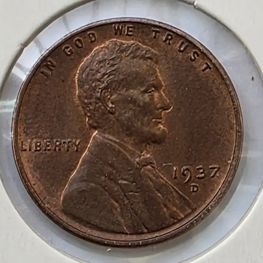 [BUNJANG] Lincoln 1937 Penny Set / 링컨 1센트 1937년도 3종 세트 미사용 페니