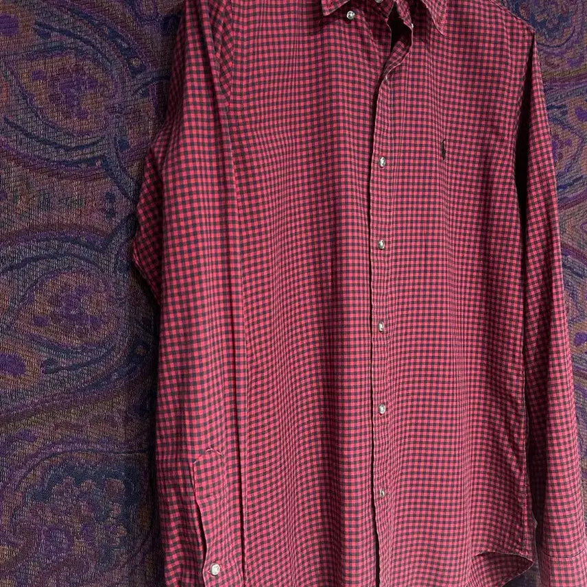 [BUNJANG] Polo Ralph Lauren Checkered Shirt / 폴로 랄프로렌 체크셔츠