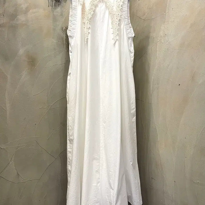 [BUNJANG] ZARA Sailor Embroidered Maxi Long Dress / 자라 빅카라 세일러 자수 맥시롱 드레스 55~66