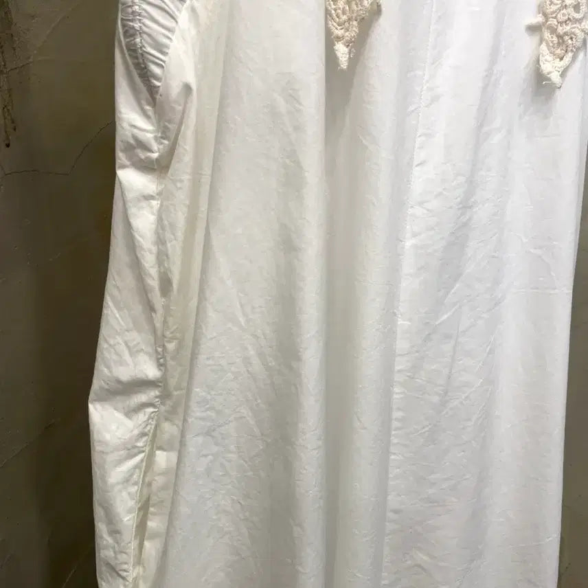 [BUNJANG] ZARA Sailor Embroidered Maxi Long Dress / 자라 빅카라 세일러 자수 맥시롱 드레스 55~66