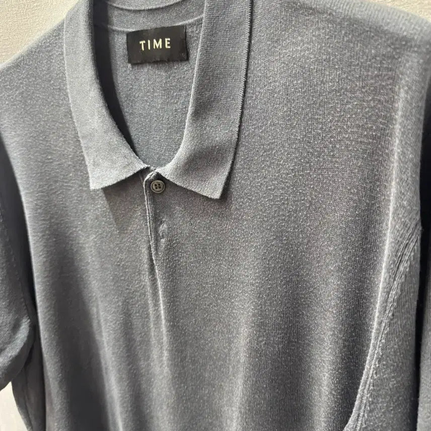 [BUNJANG] Time Homme 23SS Silk Knit Short Sleeve / 타임옴므 23ss 실크 니트 반팔 (100)