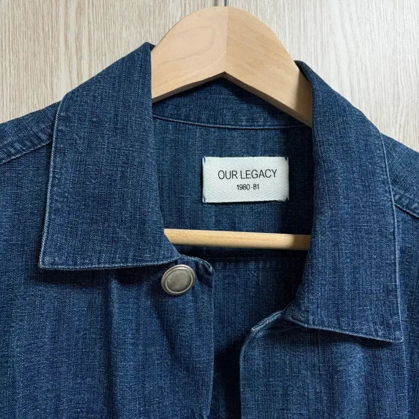 [BUNJANG] Our Legacy Linen Denim Jacket S / 아워레거시 린넨 데님자켓 S(46)