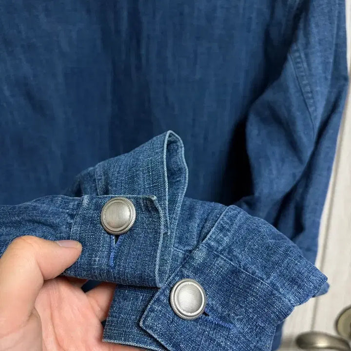 [BUNJANG] Our Legacy Linen Denim Jacket S / 아워레거시 린넨 데님자켓 S(46)