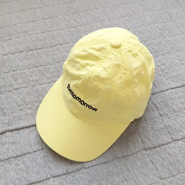 [BUNJANG] tomtomorrow Lemon Yellow Nylon Ball Cap / tomtomorrow 레몬옐로우 나일론볼캡(남녀공용)